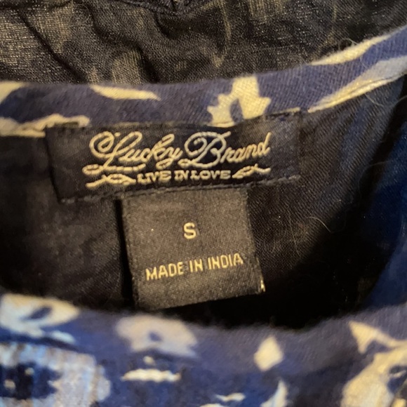 Lucky Brand maxi sundress Sz small - Picture 4 of 7